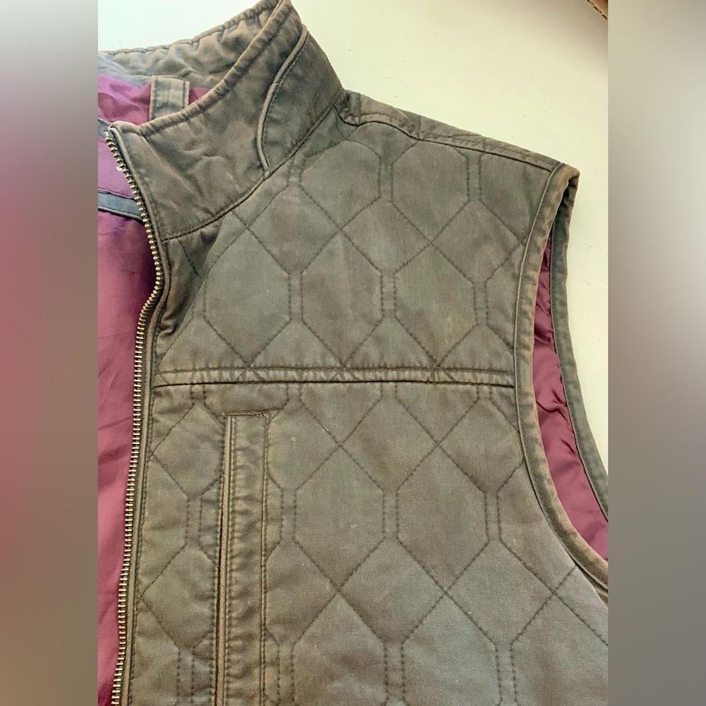 Johnston & Murphy Oilskin vest Size L